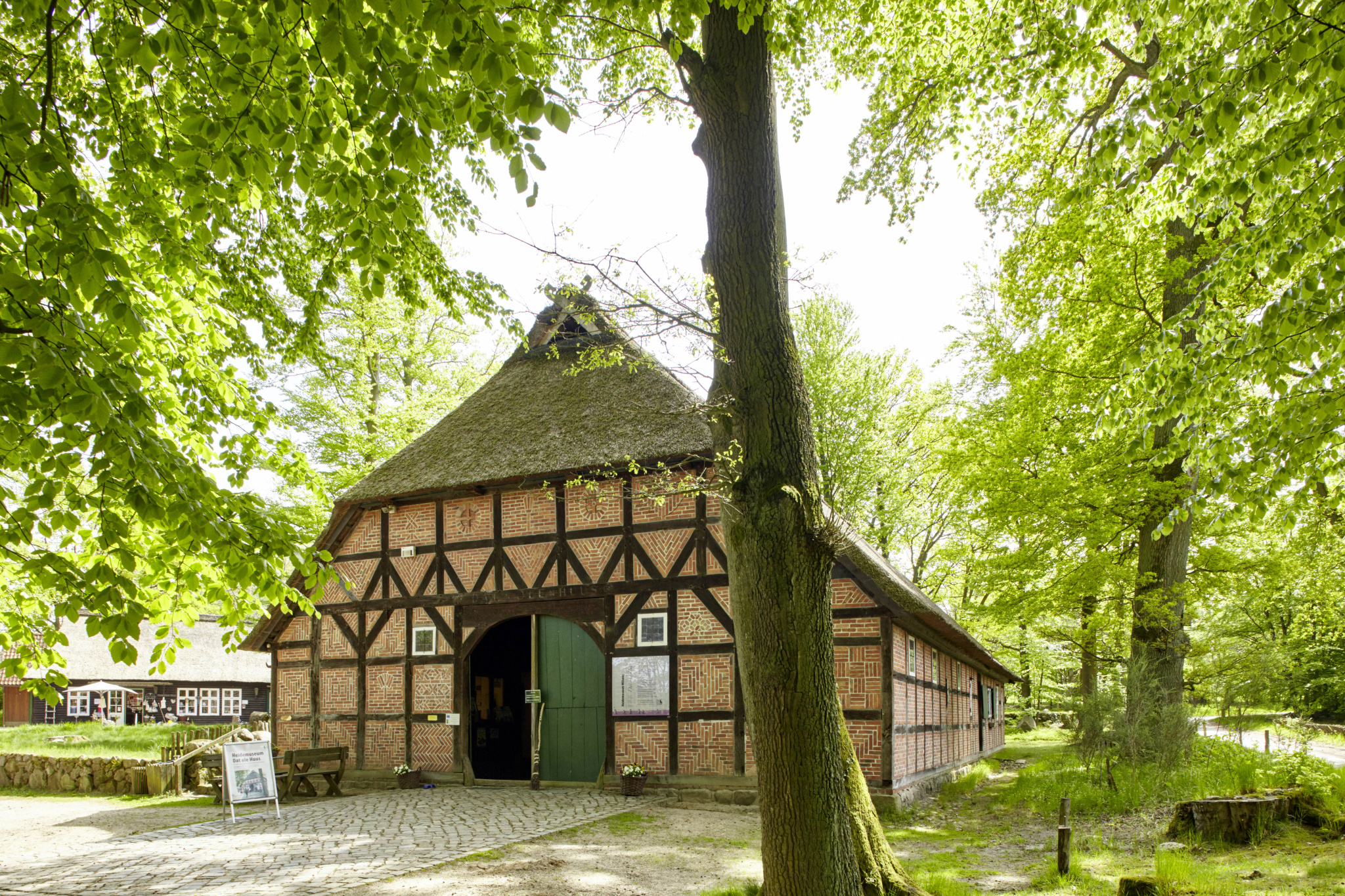 Eingang zum Heidemuseum "Dat ole Huus": Die "Grootdör" | Foto: Christian Burmester