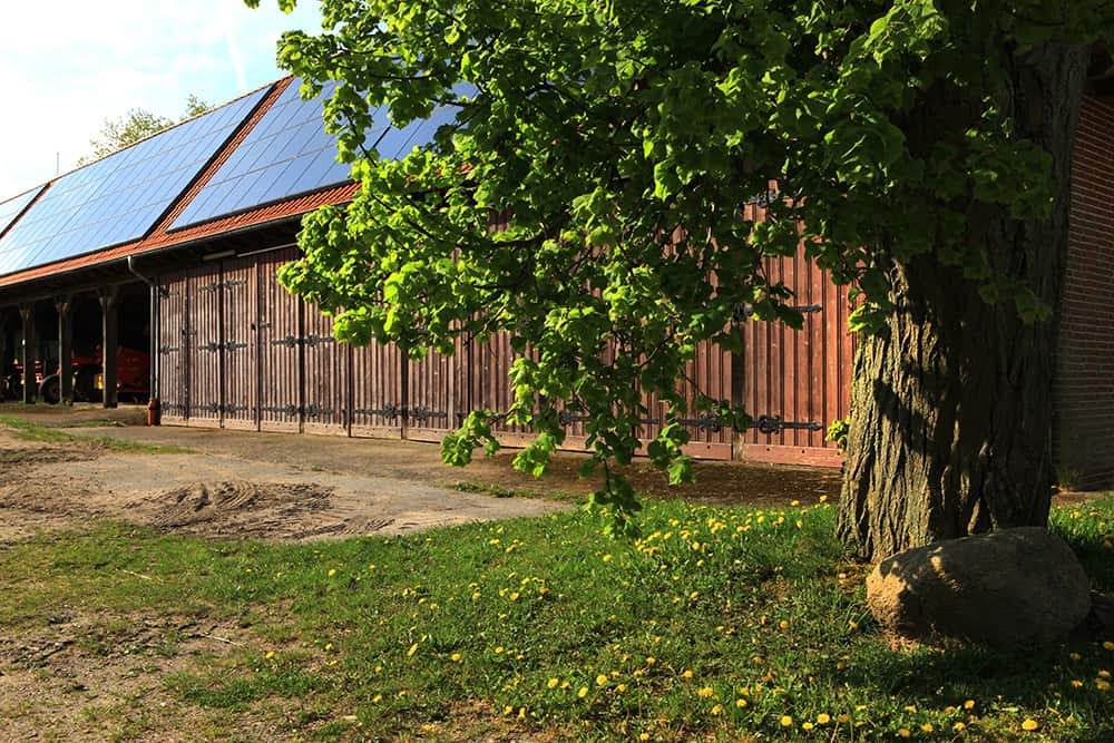 Hofgebäude auf dem Landschaftspflegehof Hof Tütsberg | Foto: Christian Burmester