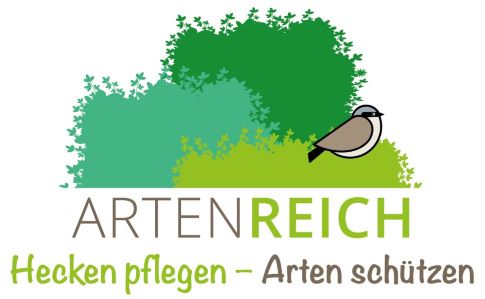 Logo ArtenReich Hecken pflegen - Arten schützen