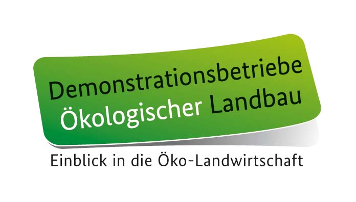 Logo "Demonstrationsbetriebe Ökologischer Landbau" Einblick in die Öko-Landwirtschaft